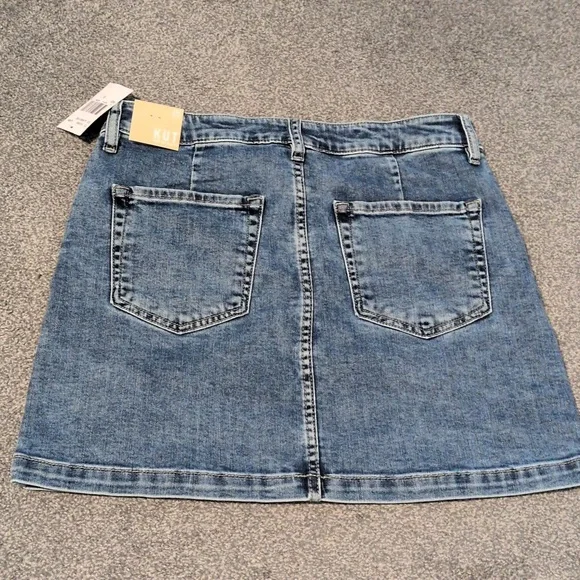 NWT Kut from the Kloth Zoe Denim Mini Skirt Size 6 - Picture 4 of 7